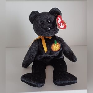 Vintage Haunt Halloween Bear Ty Beanie Baby